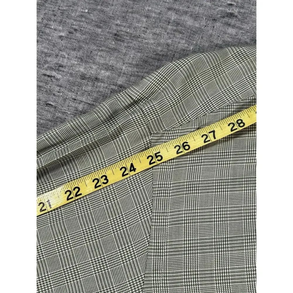 Vintage J Crew Oarsman Dress Shirt Mens 16 34/35 Green Plaid Long Sleeve Cotton